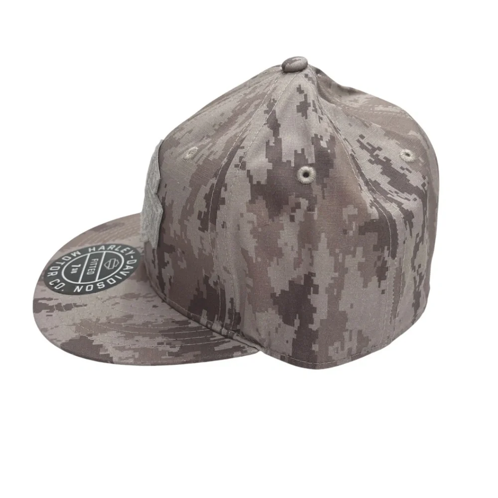 NWT Harley-Davidson® Modern Camo Stretch Fit Cap Large